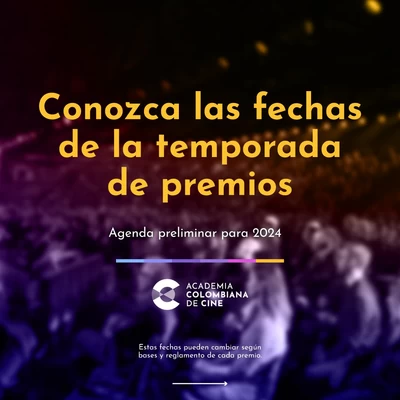 Conoce e inscribe tu producción audiovisual en la temporada de Premios Internacionales 2024