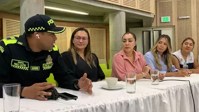 Gobierno del Valle acompañó consejo de seguridad y género en Candelaria