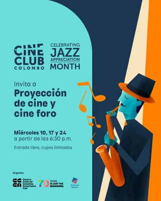 Celebra el mes del idioma y del jazz con el Colombo Americano