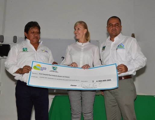Gobernación llevó la Navidad al hospital Raúl Orejuela  Bueno de Palmira con recursos por $4.300 millones