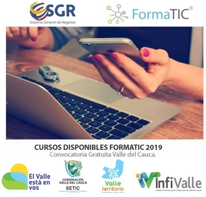 Cursos Gratuitos de Formación e Innovación del Sector TIC Para el Valle Del Cauca