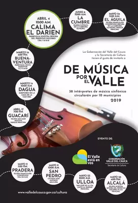 Calima El Darién recibe De música por el Valle