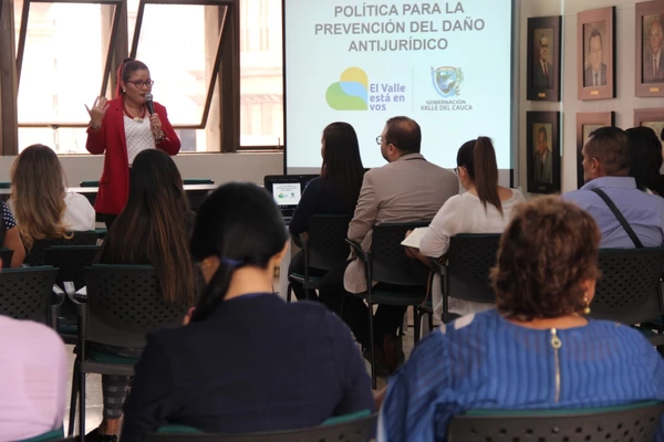 Pedagogía sobre prevención de daño antijurídico  ofrece la Gobernación a municipios del Valle