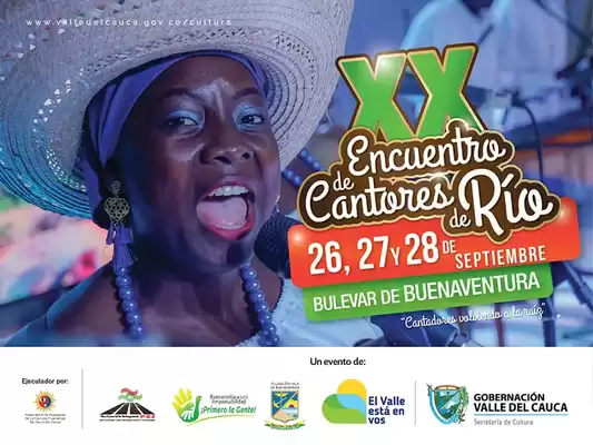 XX Encuentro Cantores de río en Buenaventura, cantadores volviendo a la raíz