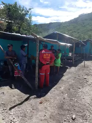 Gobernación reubicó 18 familias embera,  en Bolívar, que perdieron sus viviendas