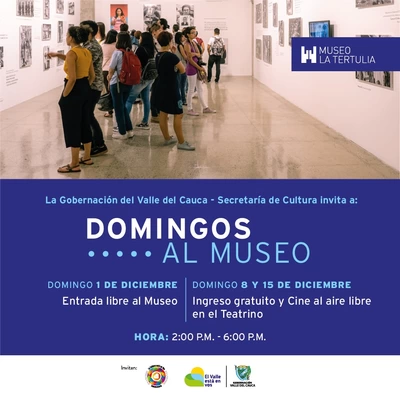 ¡Vallecaucanos vamos los domingos al Museo!