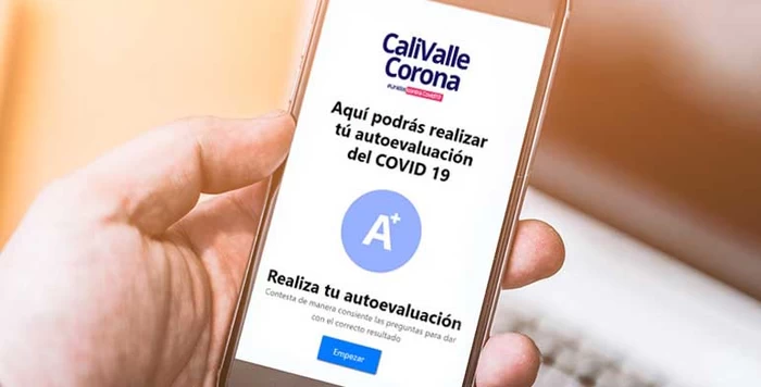 Los vallecaucanos cuentan con ‘CaliValleCorona’, la App que  les permitirá realizar una autoevaluación sobre Covid-19