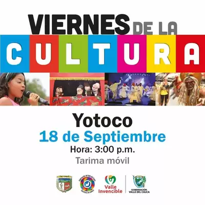 El programa ‘Viernes de la Cultura’ llega a Yotoco para celebrar sus 398 años
