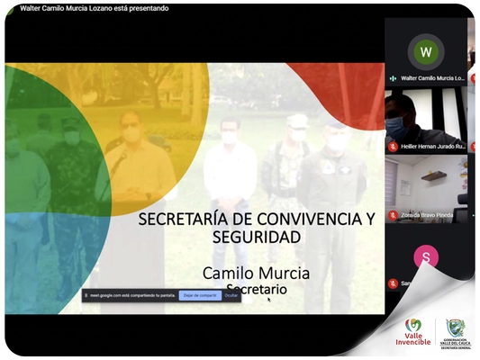 En Consejo de Gobierno del Sector Seguridad y Convivencia Territorial se anuncia el regreso de los “Diálogos Vallecaucanos”