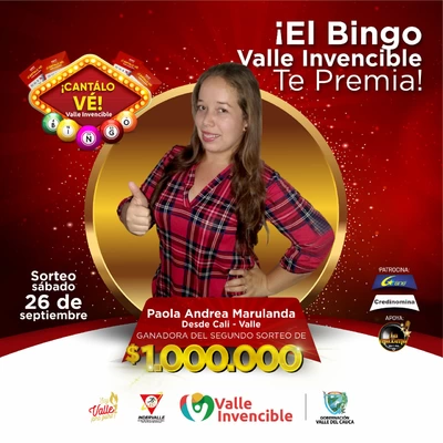 Las mujeres brillaron y ganaron con el Bingo Valle Invencible ‘Cantálo Vé’