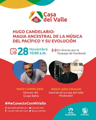 Hugo Candelario con la energía del Pacífico en #MeConectoConMiValle