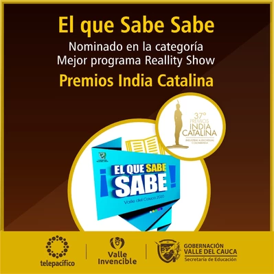 Gobernadora del Valle celebra nominación de  ‘El Que Sabe, Sabe’ a los Premios India Catalina 2021