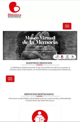 Desde la virtualidad la Biblioteca Departamental  ‘Jorge Garcés Borrero’ fortalece sus servicios