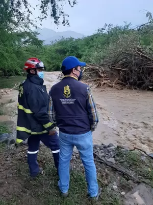 Tres personas desaparecidas como resultado de  las emergencias por lluvias en el departamento