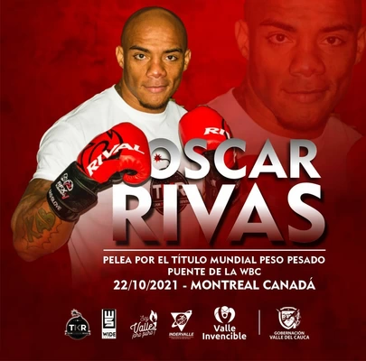 El vallecaucano Óscar Rivas peleará por el primer título en la categoría Peso Puente del Consejo Mundial de Boxeo