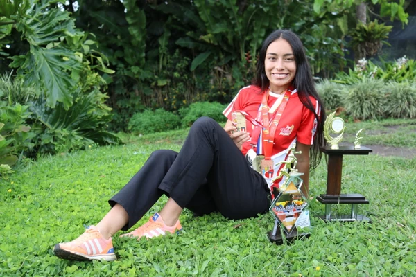 Natalia Pulido, la atleta vallecaucana que sueña con superar su marca en el Mundial de Atletismo