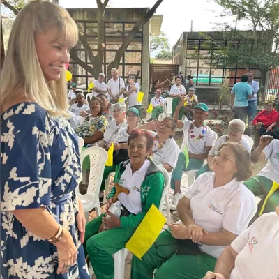 Felices están 120 adultos mayores palmiranos con el Centro Vida ‘La Ceiba’, que opera con ayuda de la Gobernación