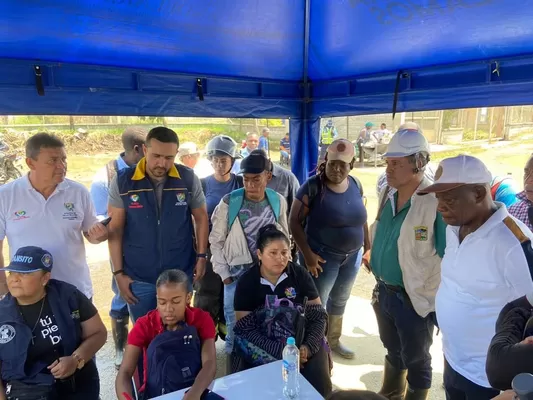 Secretaría de Gestión del Riesgo del Valle evalúa afectaciones por desbordamiento del río Cauca en Candelaria