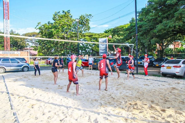 En la arena del ‘Morumbí’ se realizaron las competencias del Voley Playa de los Juegos Intermedios 2022