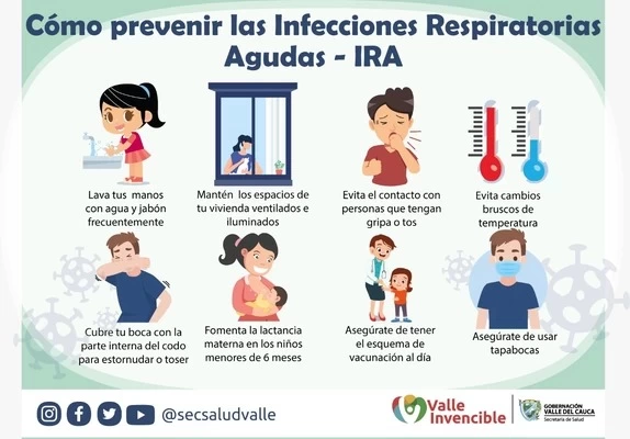 Medidas de autocuidado y completar esquemas de vacunación contra el COVID y la influenza, recomienda Secretaría de Salud del Valle