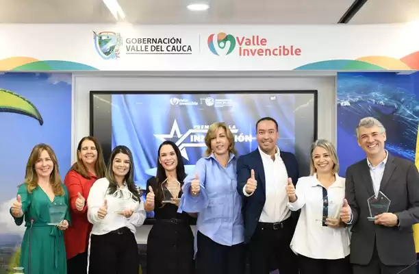 Por su apuesta en innovación social cinco empresas de la región reciben el Premio a la Innovación 2023 de la Gobernación del Valle