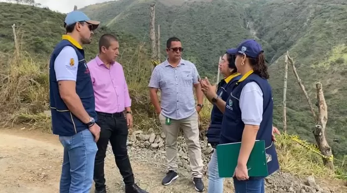 Gestión del Riesgo del Valle continúa acompañamiento al municipio de Bolívar por afectaciones causadas por falla geológica