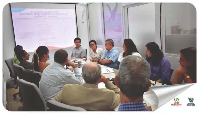 Sesión extraordinaria del Comité de Rendición de Cuentas de la Gobernación del Valle del Cauca