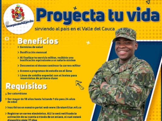 Vallecaucanos que quieran prestar el servicio militar en el departamento, tienen plazo hasta el 7 de agosto para inscribirse