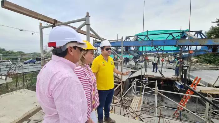 En septiembre se unirá la calzada norte del nuevo puente de Juanchito