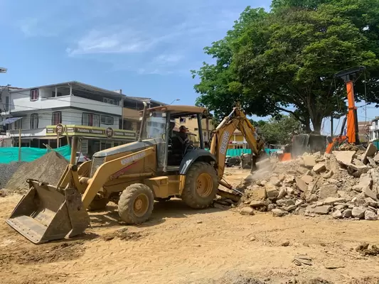 Avanza la remodelación del Parque de los Cholados para consolidar a Jamundí como destino gastronómico