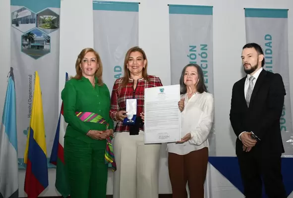 Hospital Psiquiátrico del Valle recibe la Orden al Mérito Vallecaucano ‘Gran Cruz’ en el I Simposio Nacional de Salud Mental