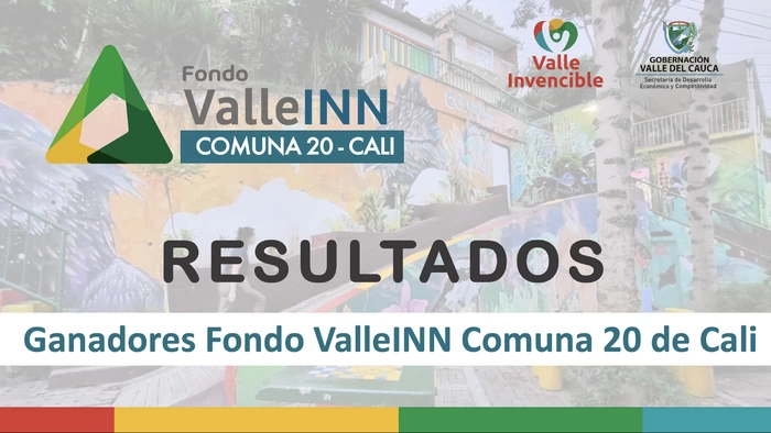 Resultados ValleINN Comuna 20 de Cali 2023