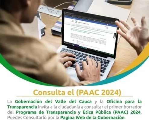 Vallecaucanos ya pueden consultar borrador del Programa de Transparencia y Ética Pública