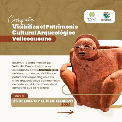 Participa en la campaña que visibiliza el ‘Patrimonio Cultural Arqueológico Vallecaucano’