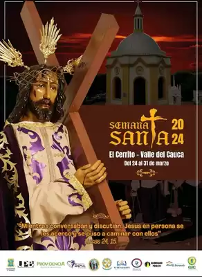 Disfruta de las manifestaciones culturales que se enmarcan en El Cerrito durante la Semana Santa