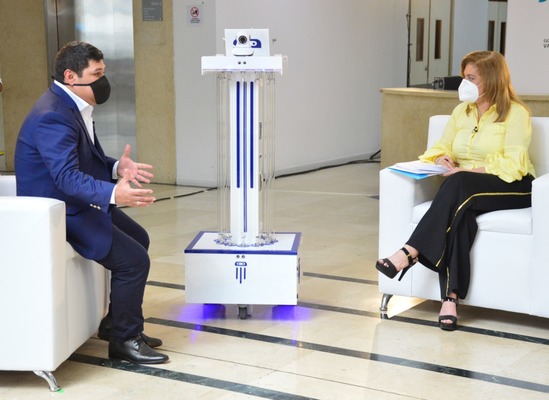 Gobernación del Valle y la Fundación de la Universidad del Valle  presentaron al Robot DID que ayudará a combatir el COVID-19