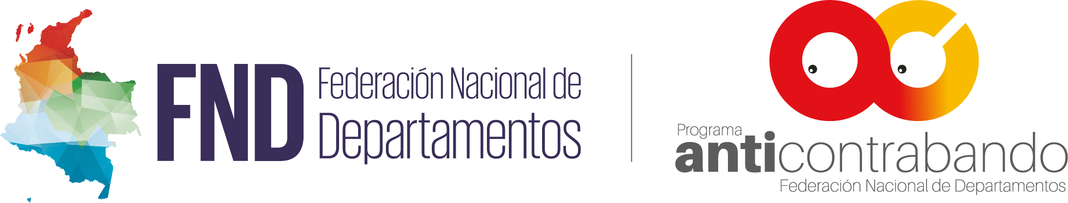 Logo Anticontrabando y FND