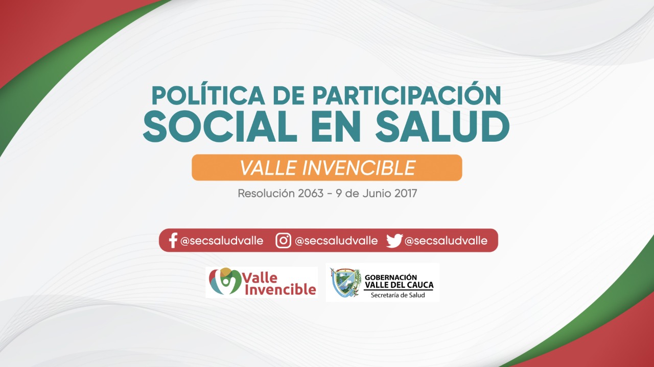 Banner Publicación Política de Participación Social en Salud