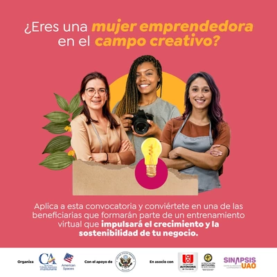 La Red de Centros Colombo Americanos lanza Convocatoria Nacional Para Mujeres Emprendedoras del Campo Creativo